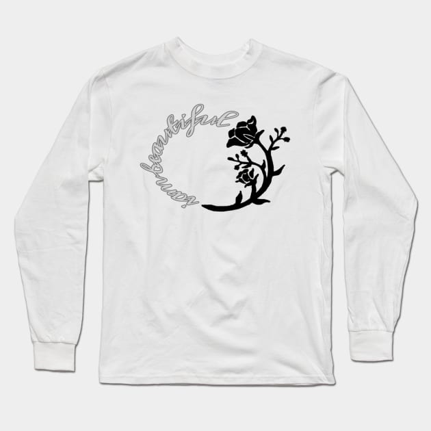 I'm beautiful Long Sleeve T-Shirt by Smriti_artwork